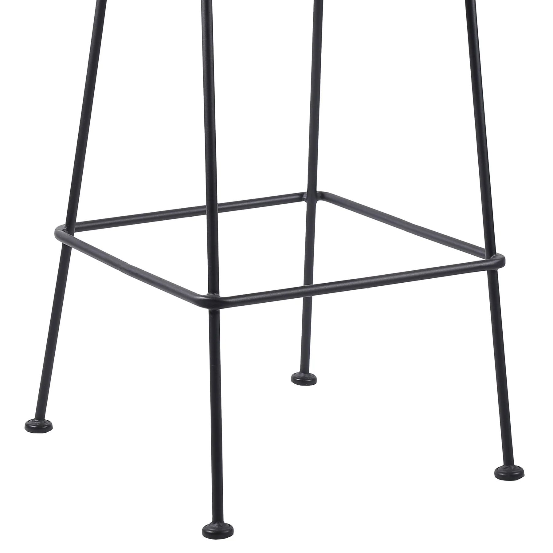 Acapulco 30" Indoor Outdoor Steel Bar Stool with Black Rope - Image 7