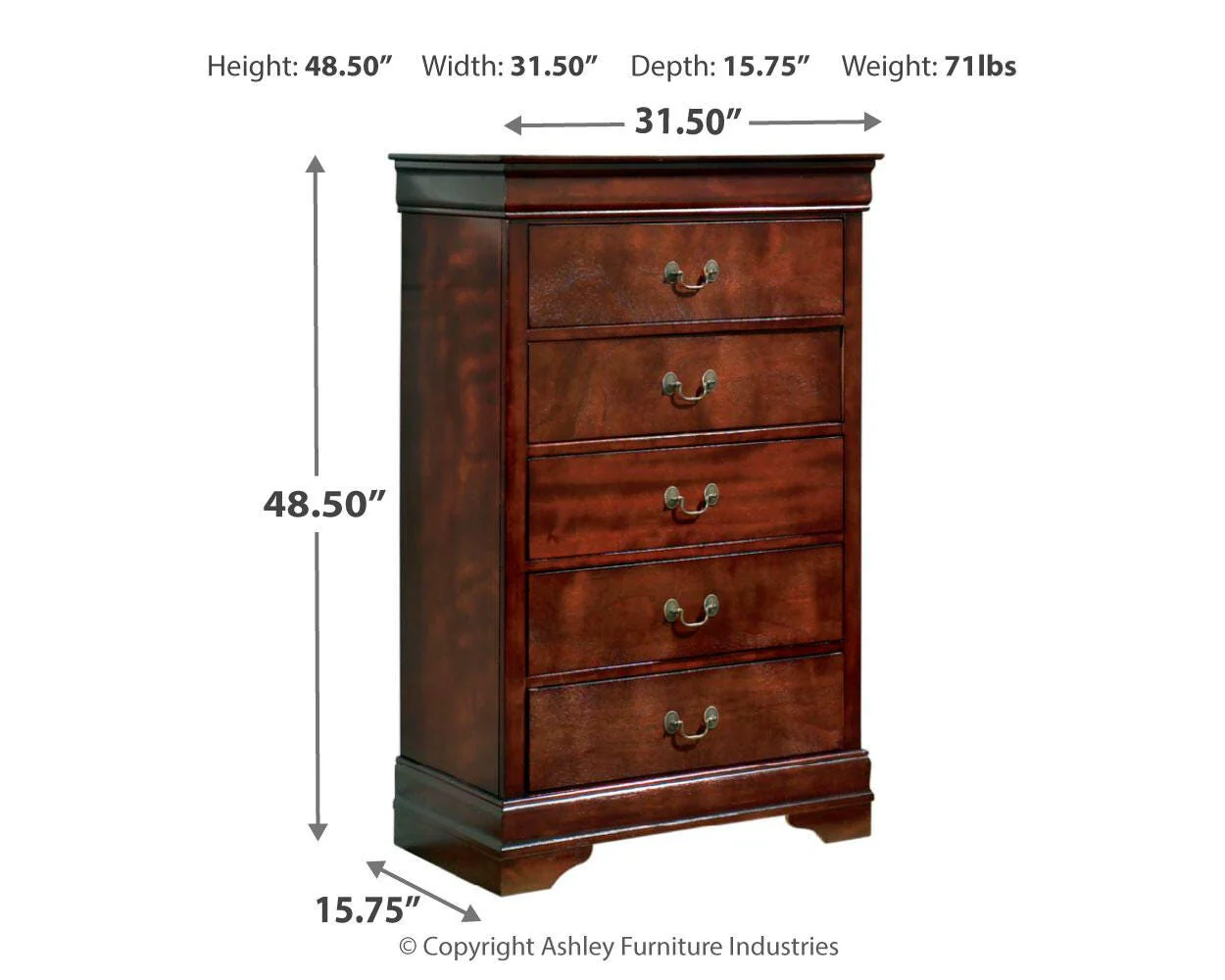 Alisdair Chest of Drawers - Image 4