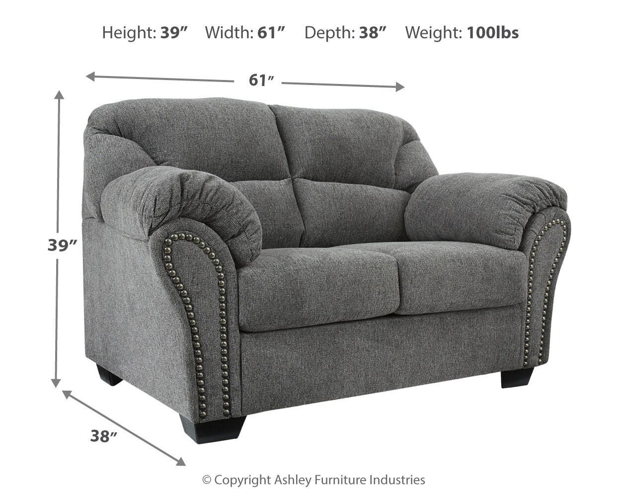 Allmaxx Loveseat - Image 4