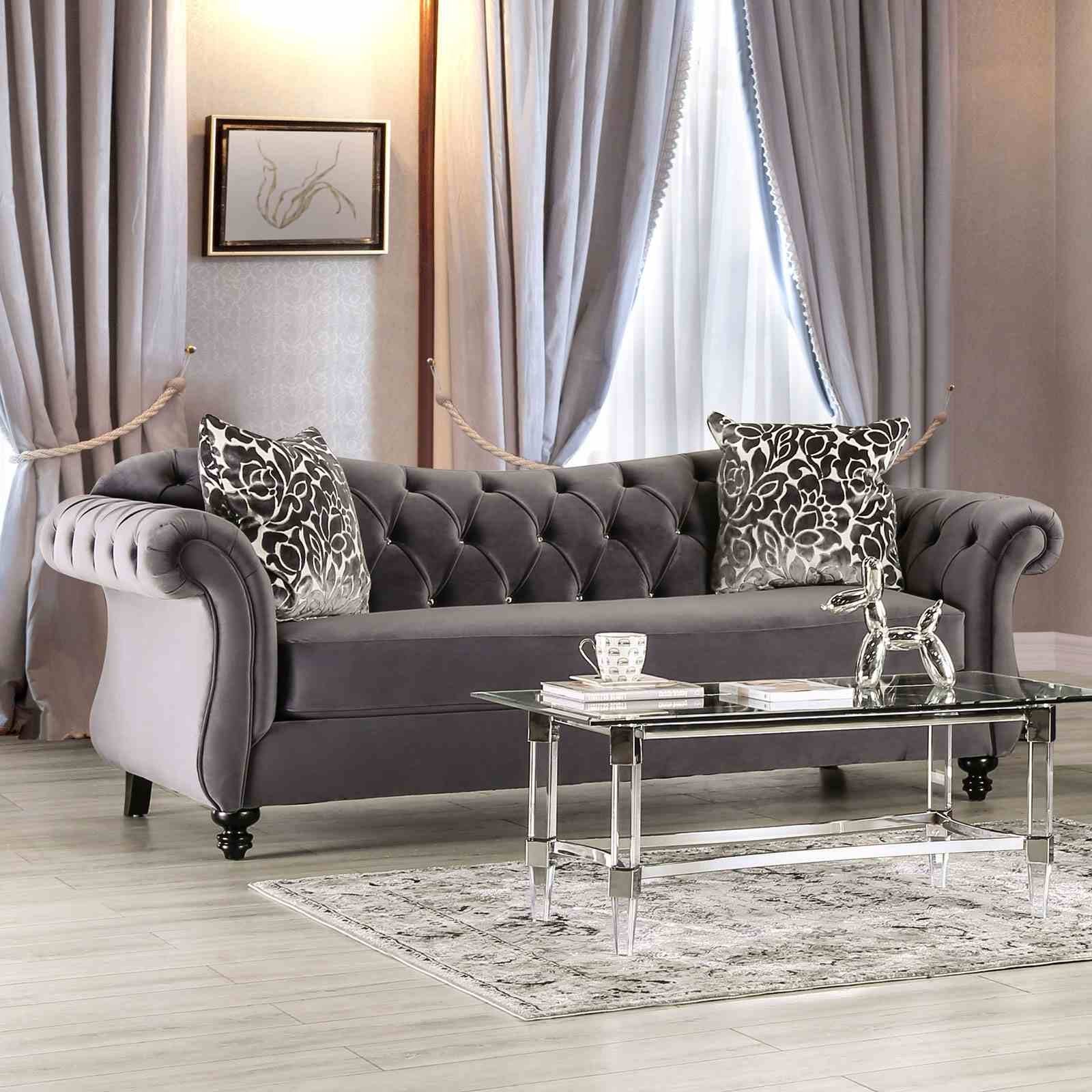 Antoinette Sofa, Gray