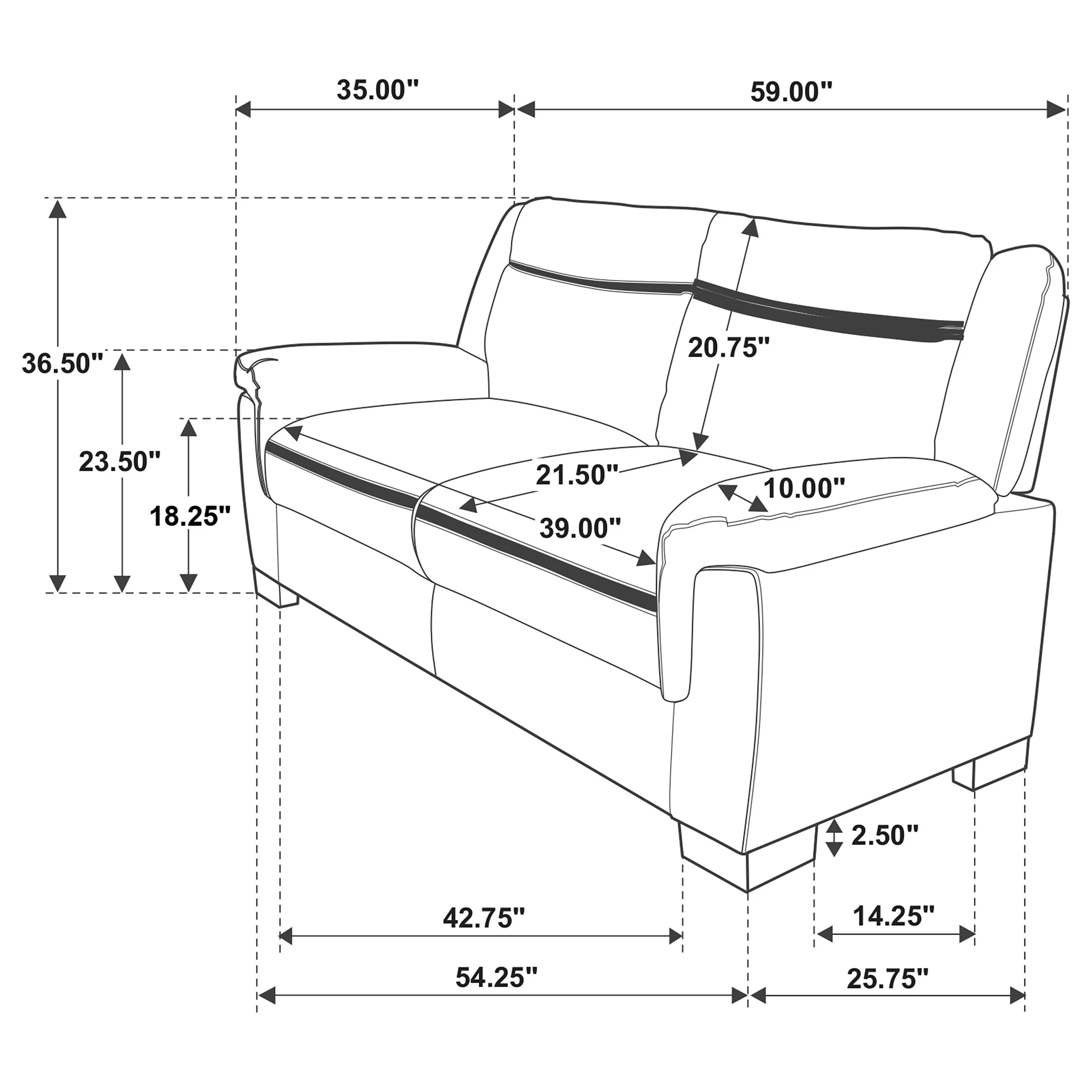 Arabella Loveseat - Image 6