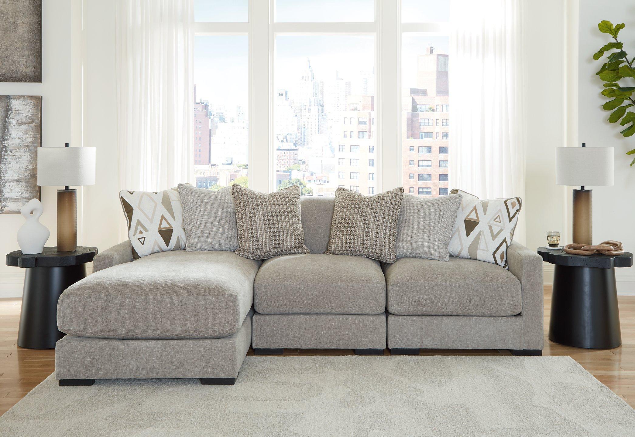 Aslan Court Sofa Sectional with Chaise - Image 2