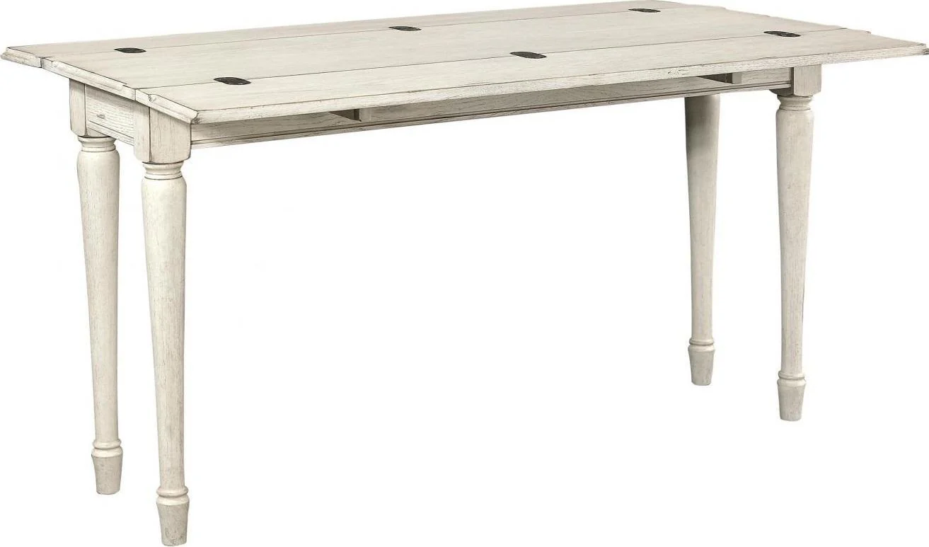 Aspenhome Radius Flip Top Sofa Table in White