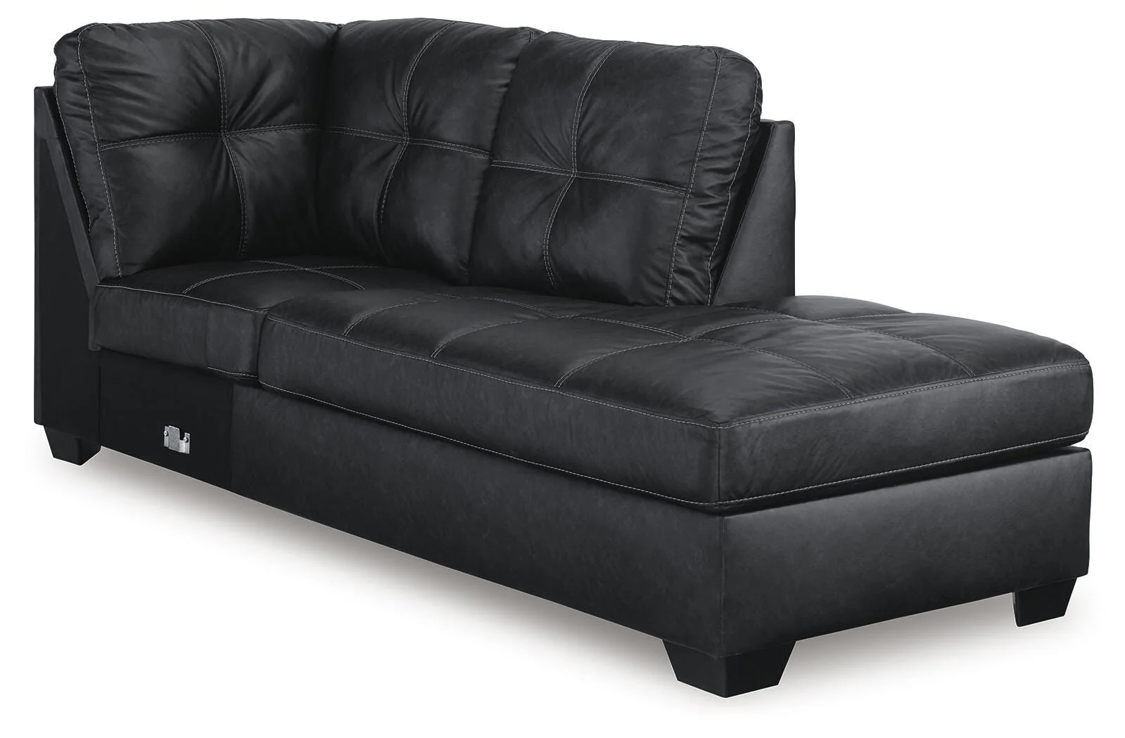 Barlin Mills Sectional with Chaise - Image 3
