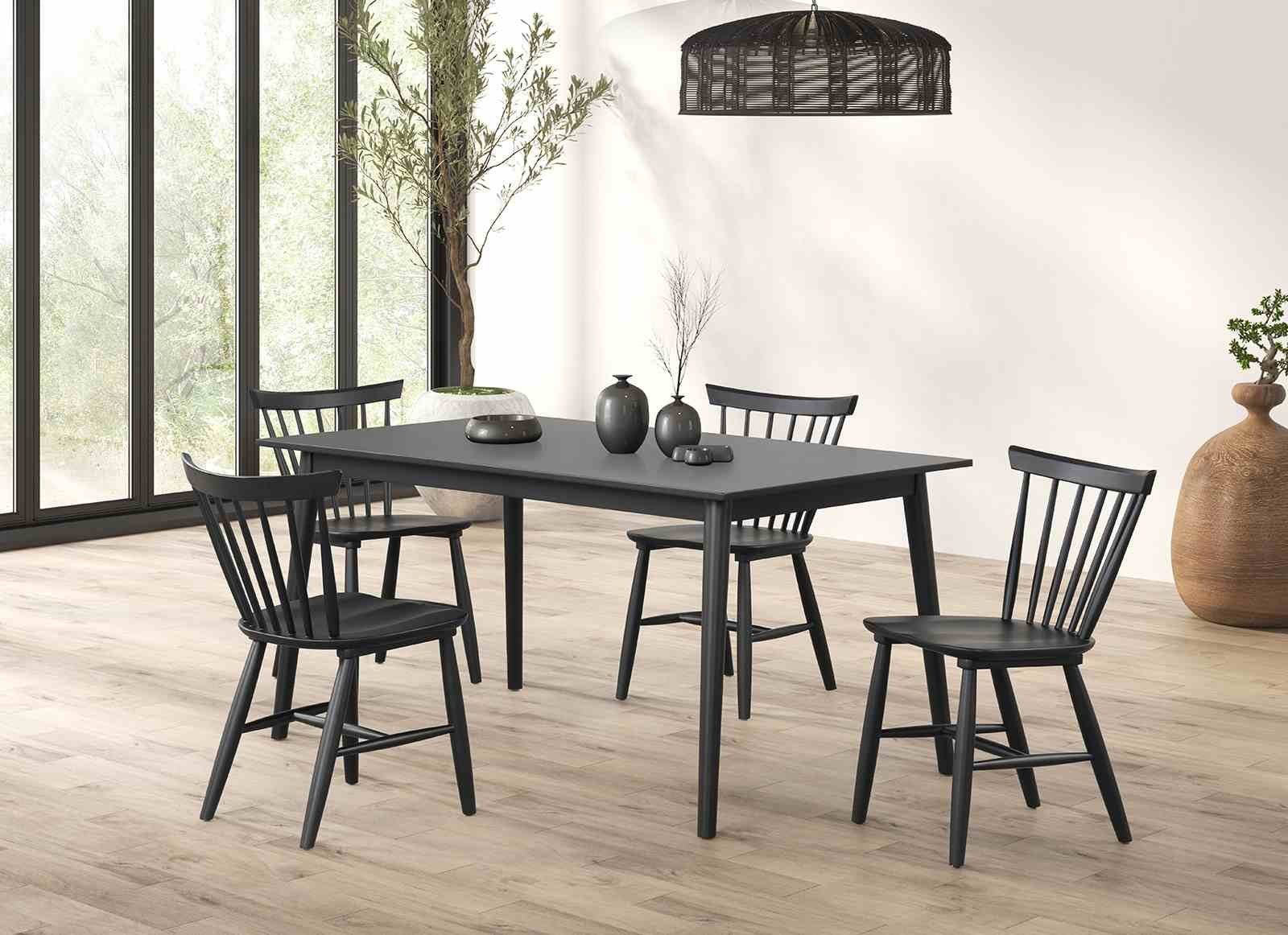 Beale Dining Table, Black
