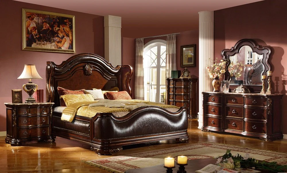 Bella 4 Pc Queen Bed Dark Walnut - Image 11