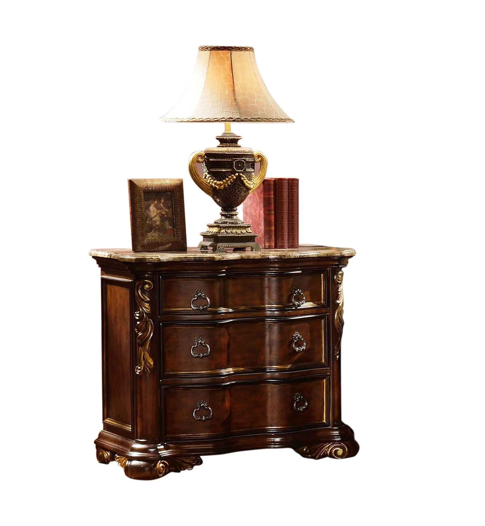 Bella 5 Pc Queen Bed Dark Walnut - Image 9