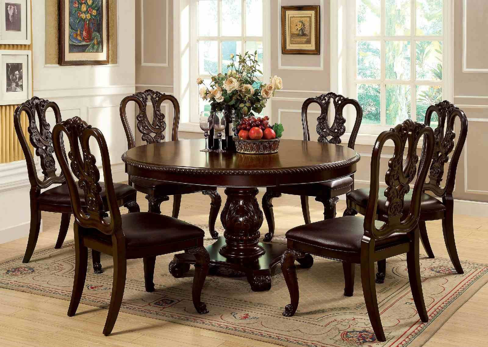 Bellagio Table + 4 Leatherette Chairs - Image 2