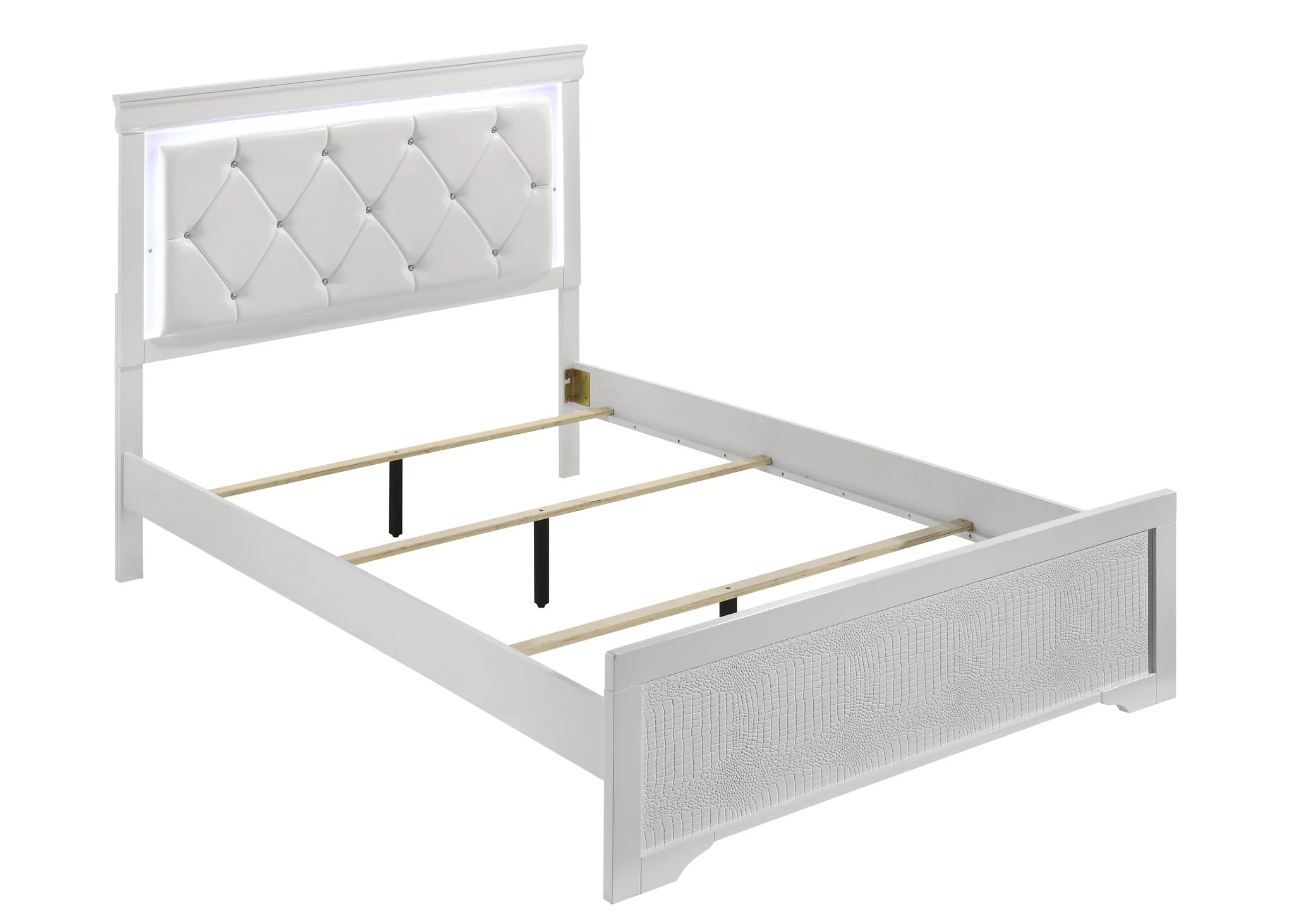 Blaze Full Bed White - Image 3
