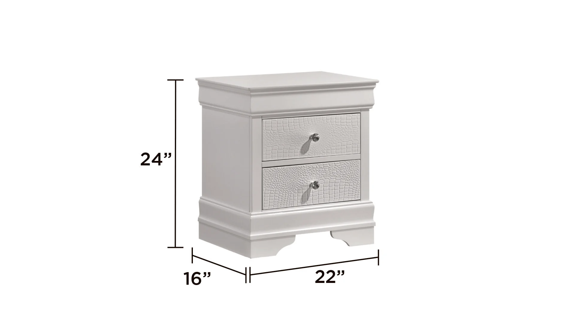 Blaze Queen 4PC White - Image 17