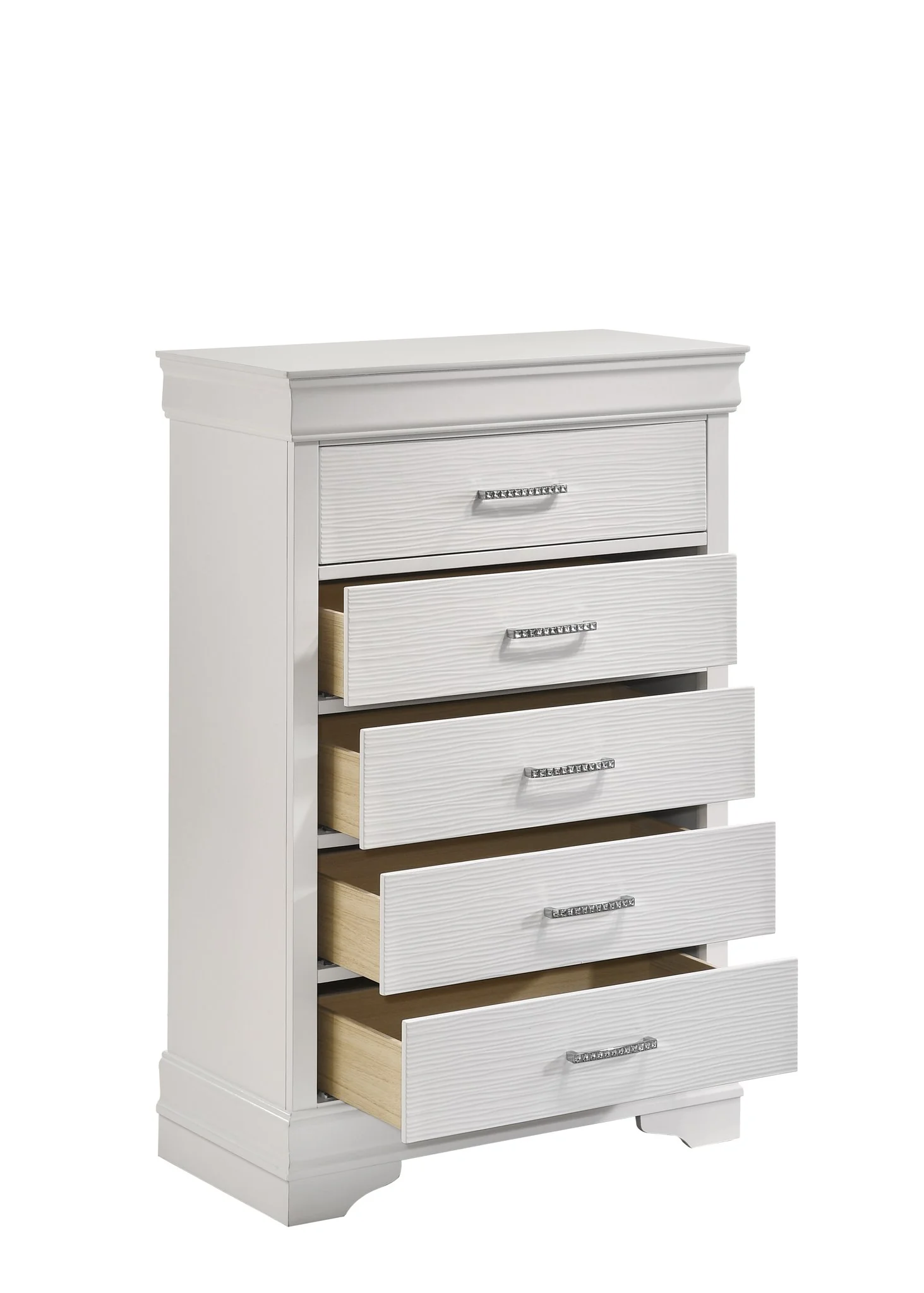 Brooklyn Full 5 Bedroom Set White - Image 18