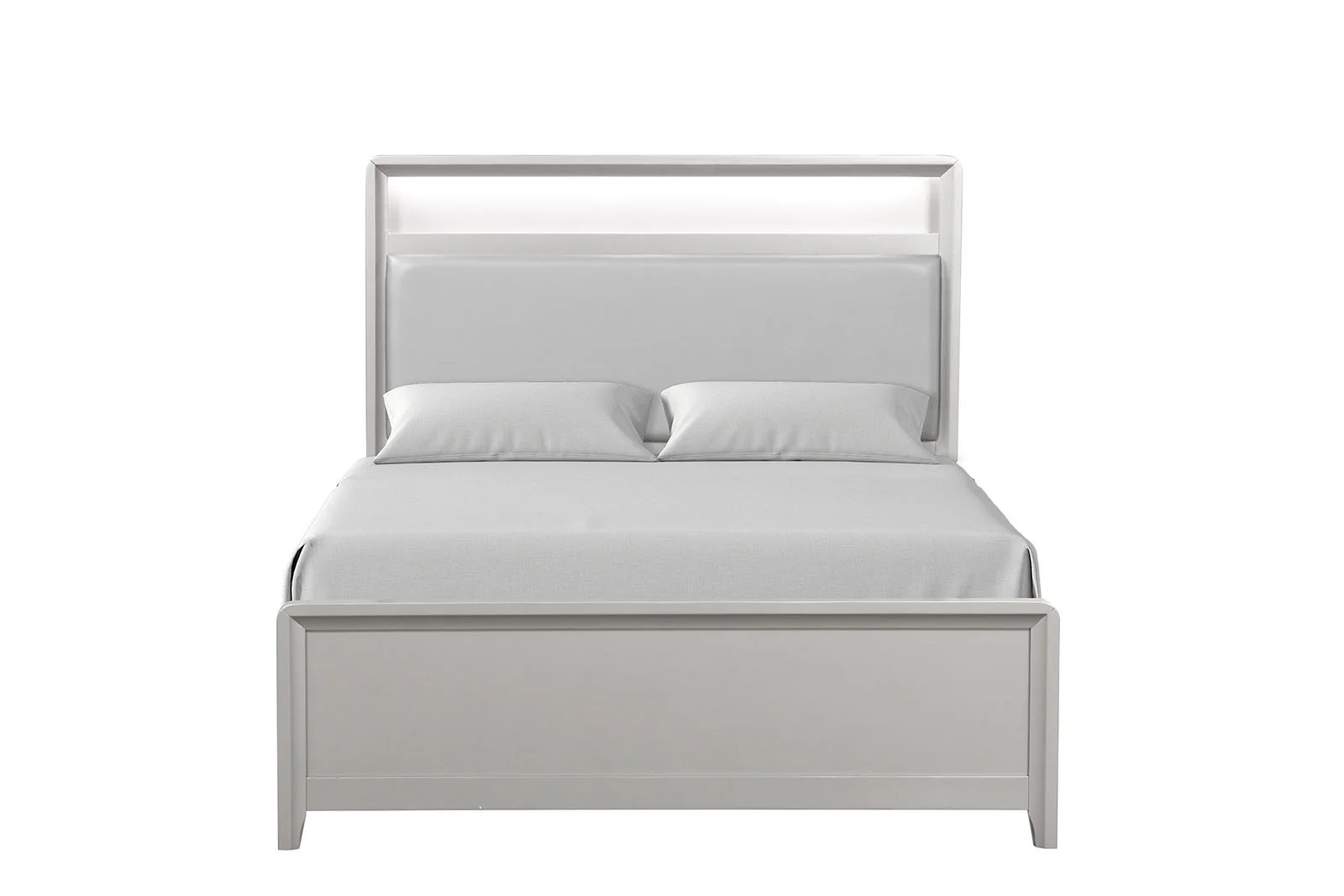 Bryne E.King Bed, Champagne - Image 3