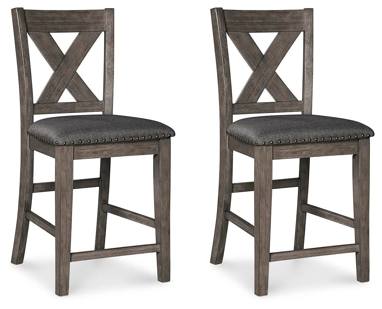 Caitbrook Counter Height Upholstered Bar Stool - Image 9