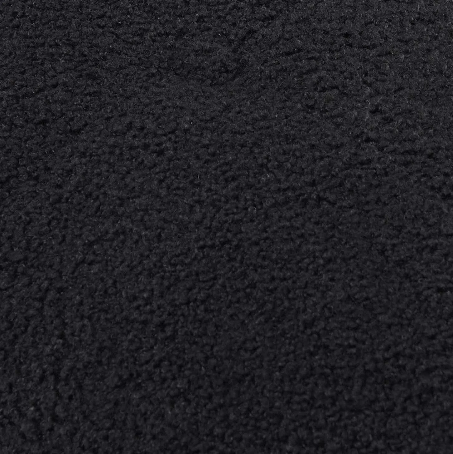 Calliope Black Vegan Shearling Modular Loveseat - Image 6