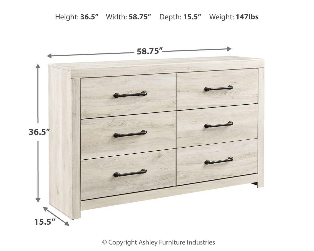 Cambeck Dresser and Mirror - Image 8