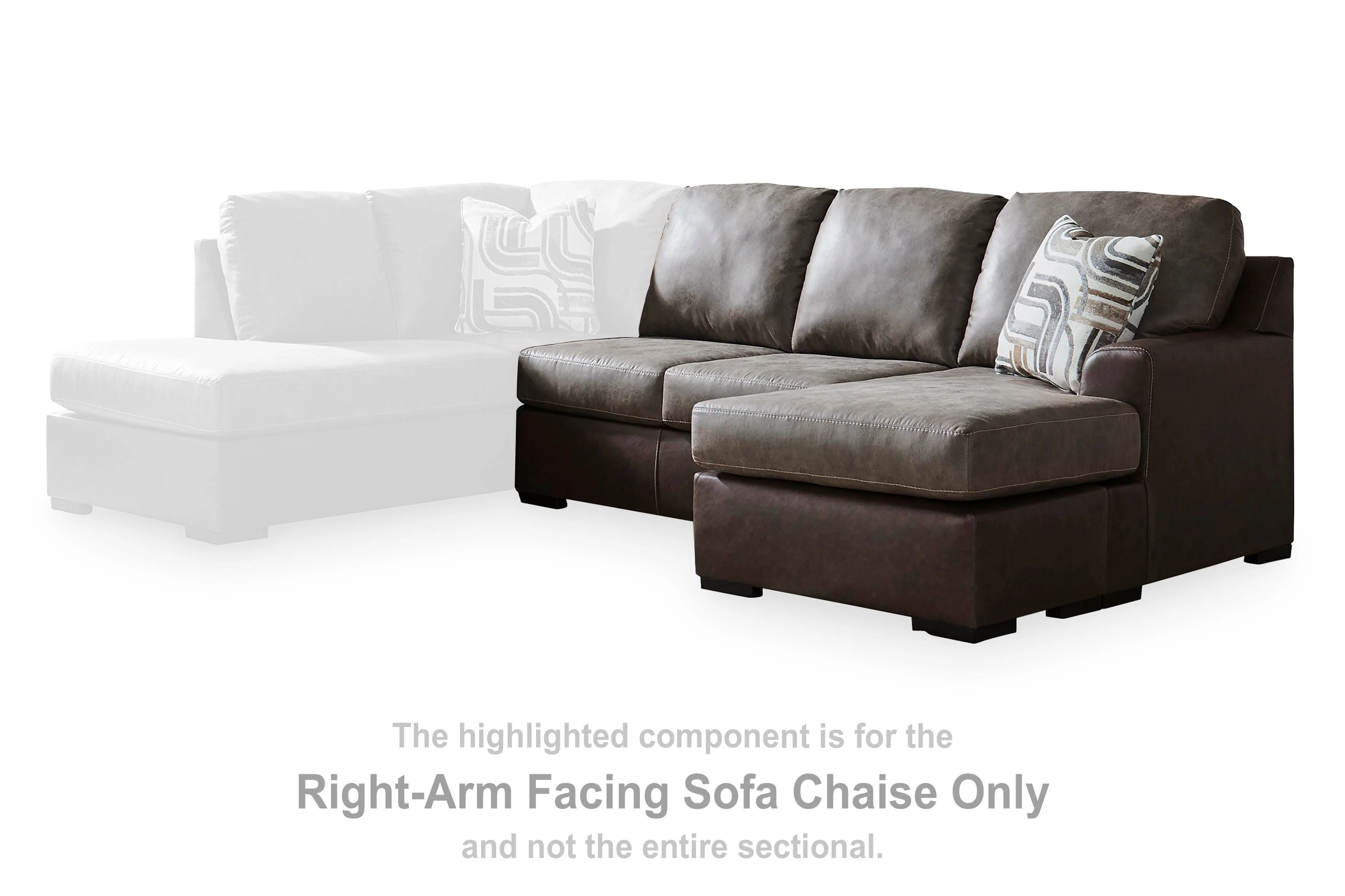 Castille Way Sectional with Chaise - Image 16