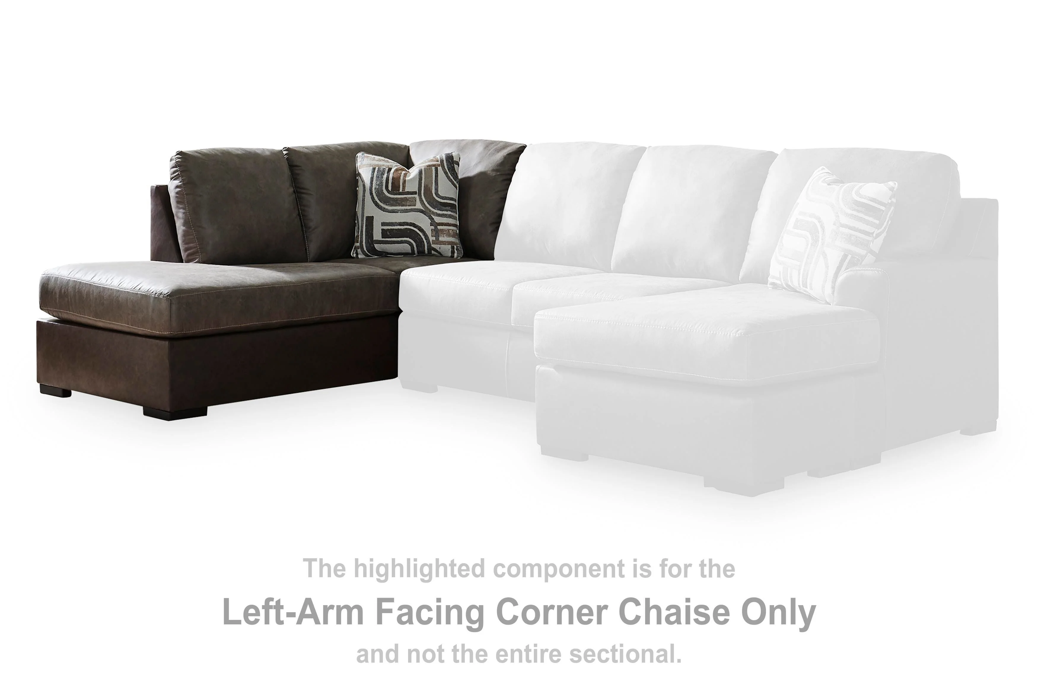 Castille Way Sectional with Chaise - Image 19