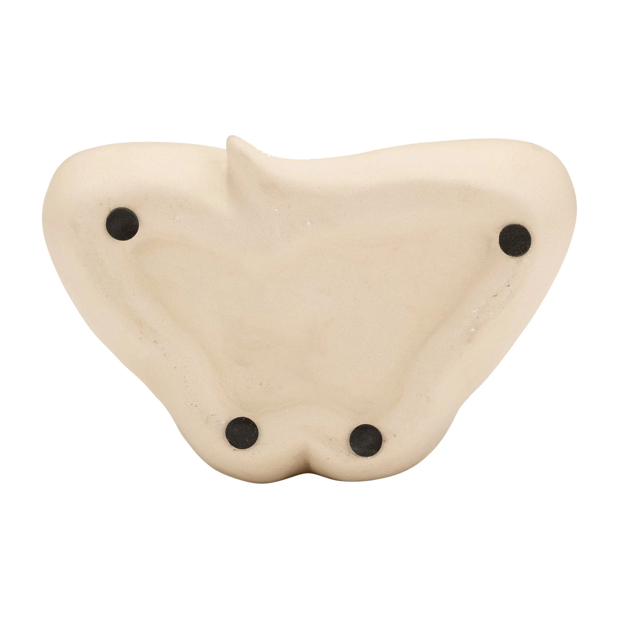 Cer, 8"h Woman Body Flower Vase, Cream - Image 8
