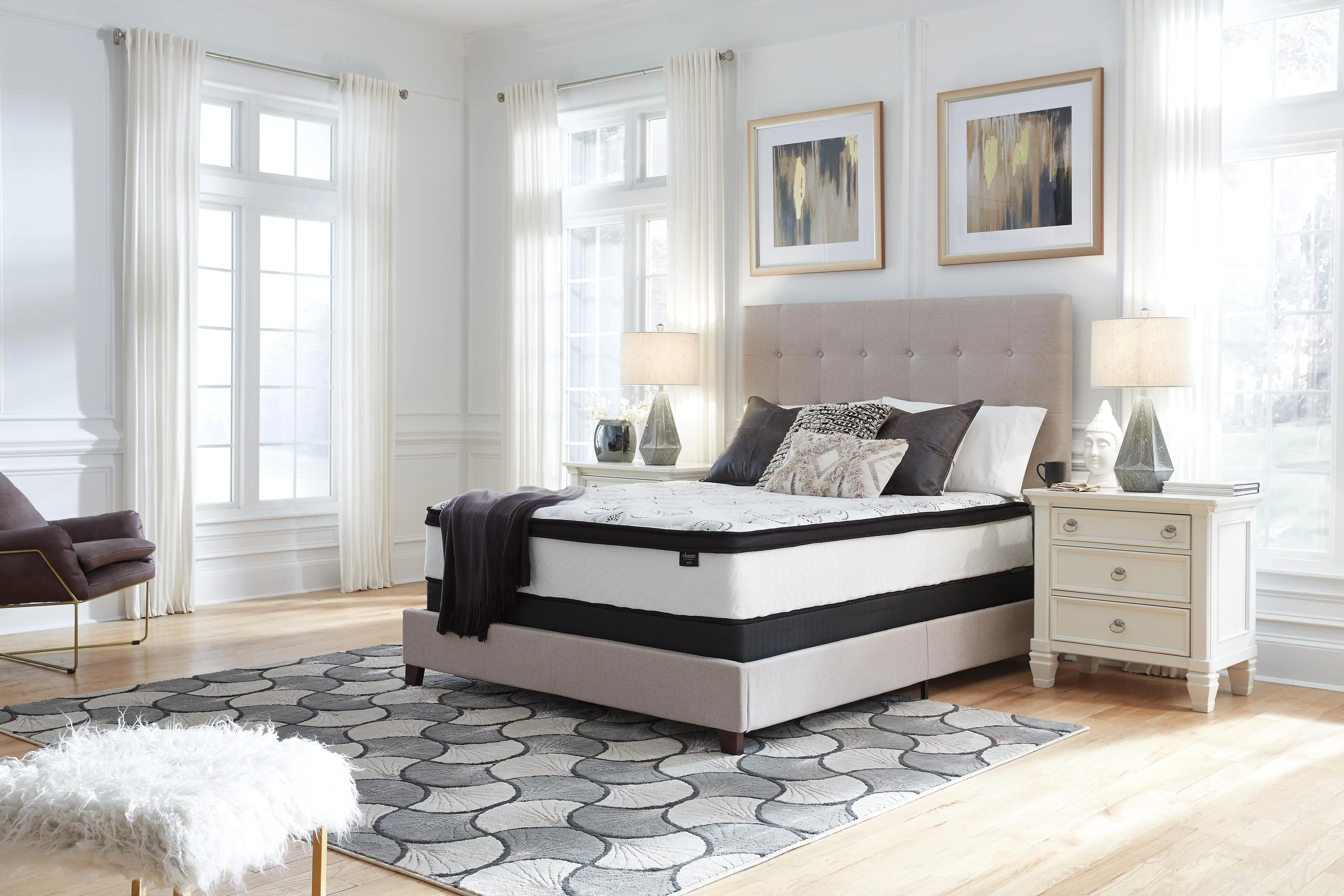 Chime 12 Inch Hybrid Mattress in a Box - Image 21