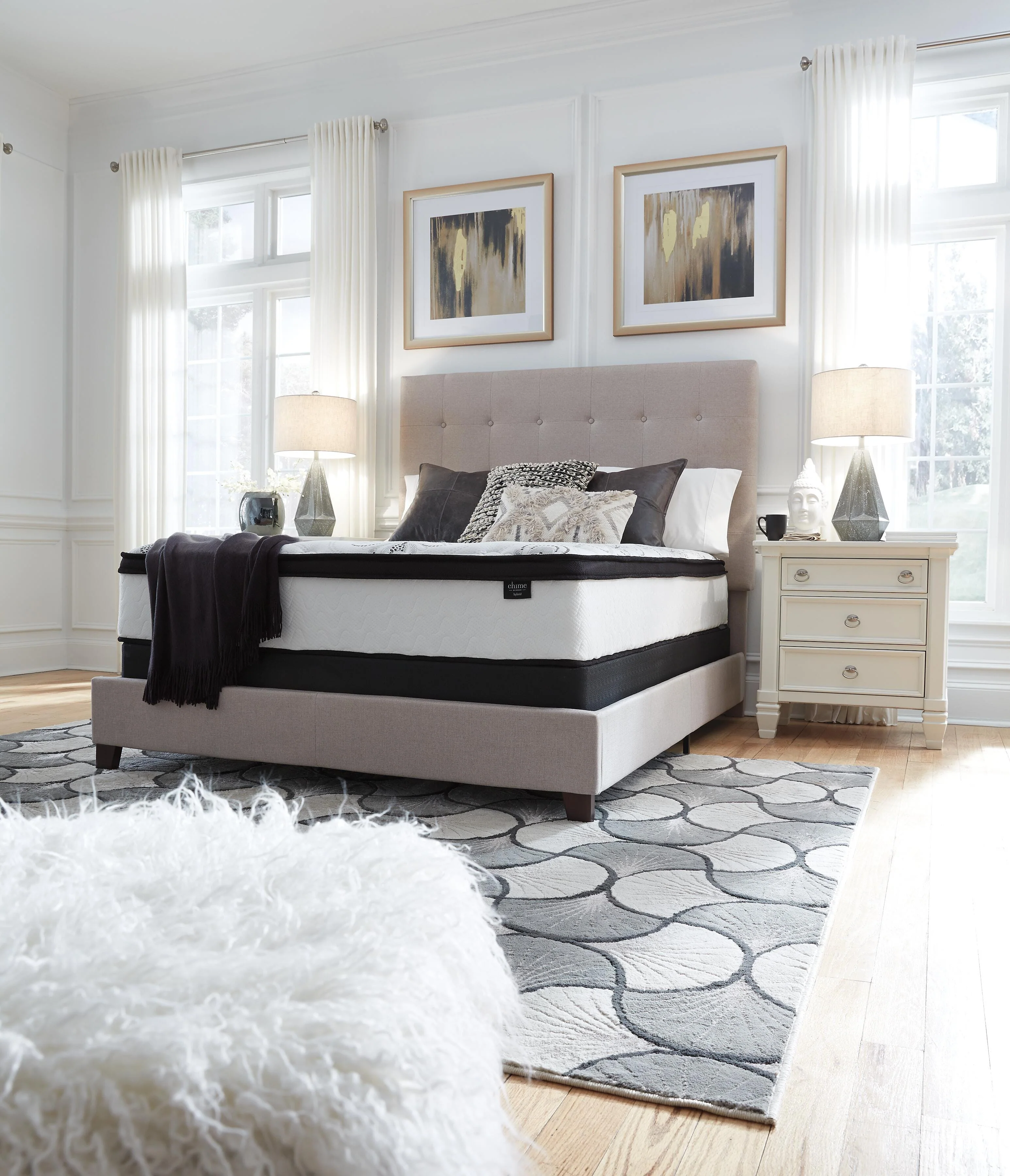Chime 12 Inch Hybrid Mattress in a Box - Image 60