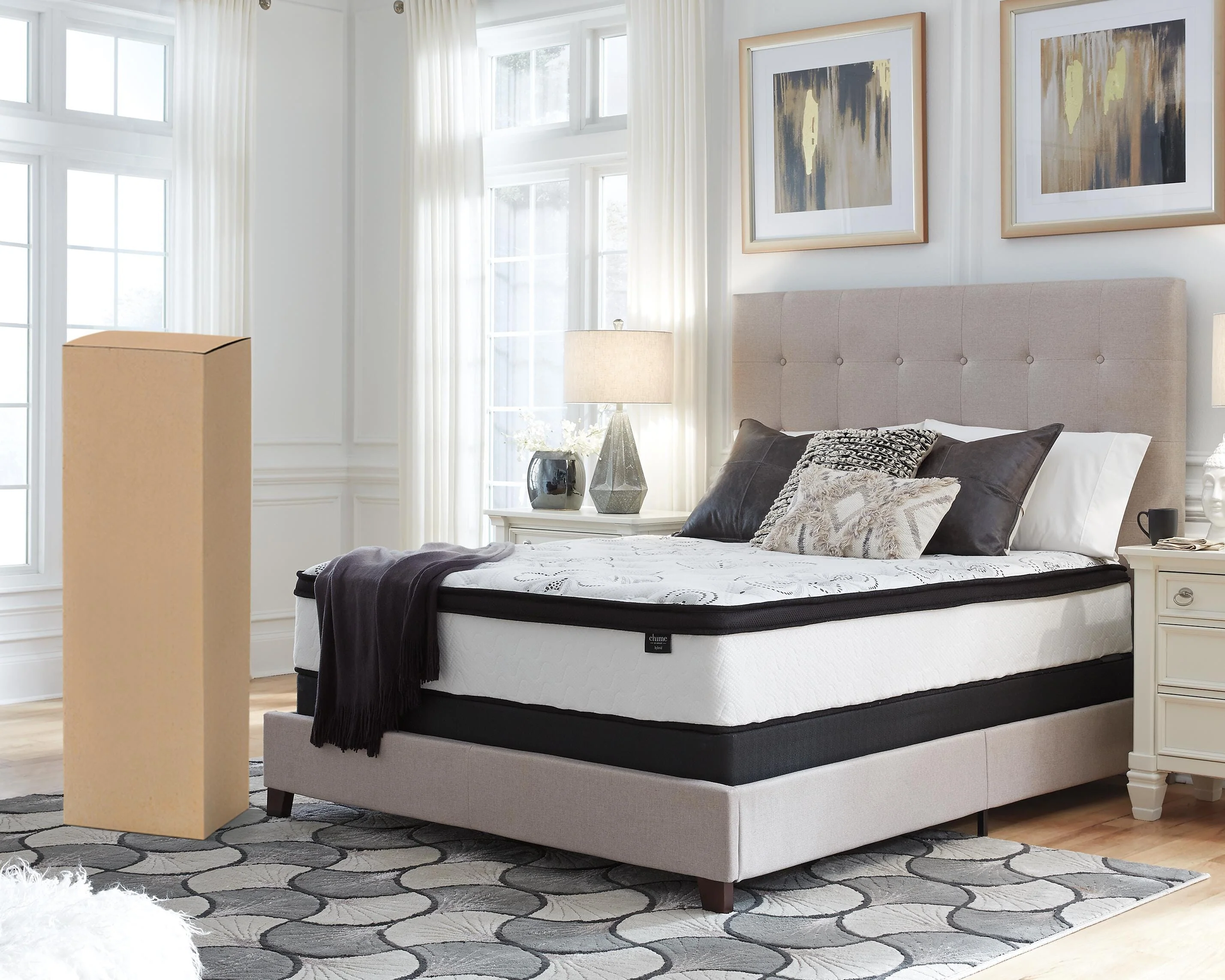 Chime 12 Inch Hybrid Mattress in a Box - Image 71