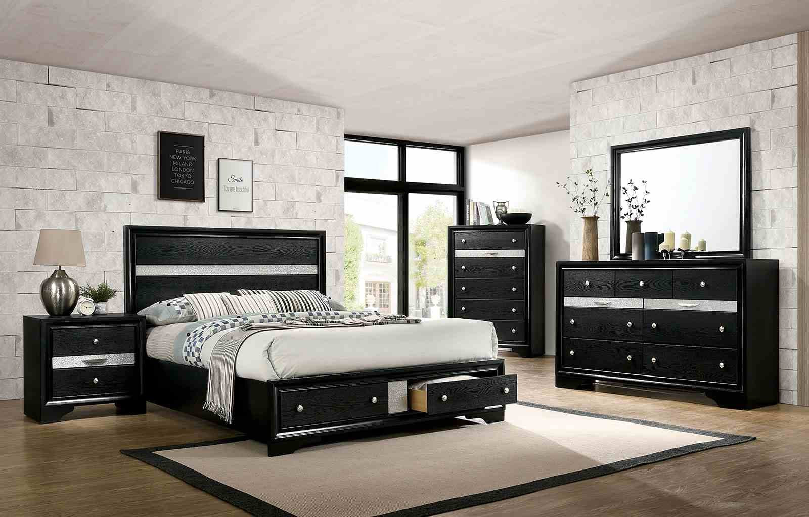 Chrissy 5 Pc. Queen Bedroom Set w/ Chest