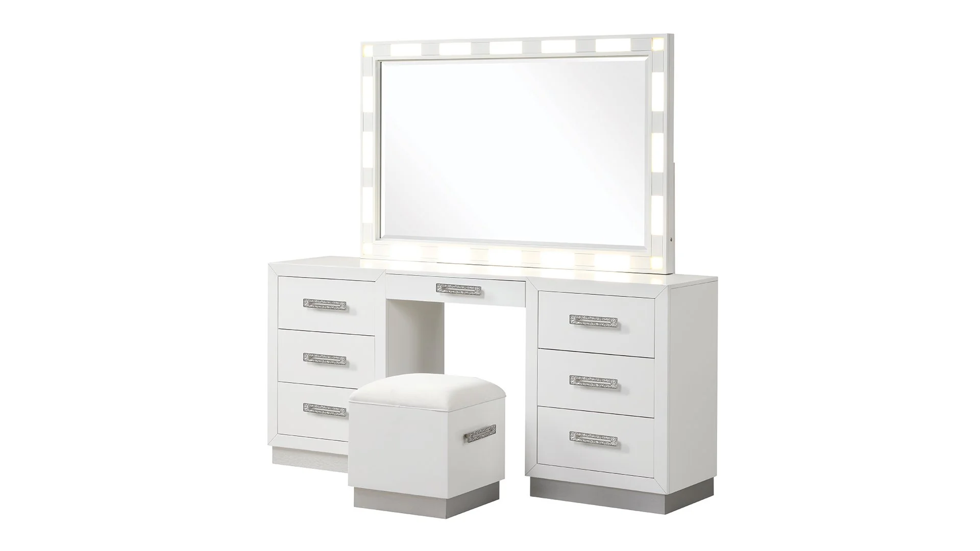 Coco King 4PC with Vanity Bedroom set - Image 19