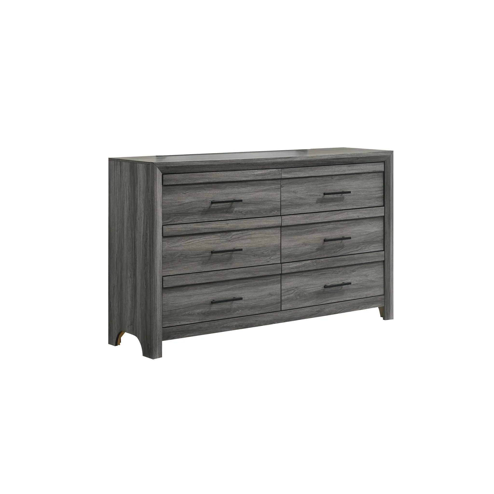 Denver Full 4 Pc Bedroom Set Gray - Image 7