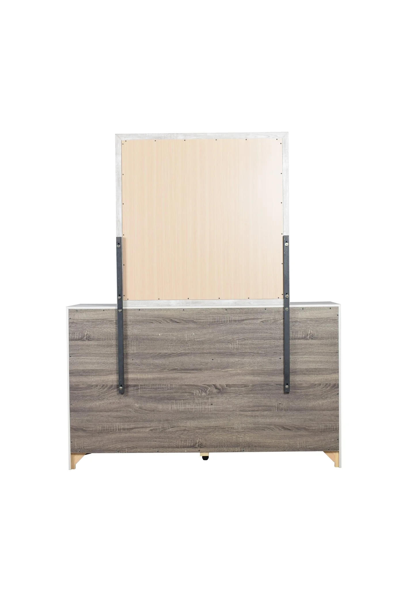 Denver King 4 Pc Bedroom Set Gray - Image 15