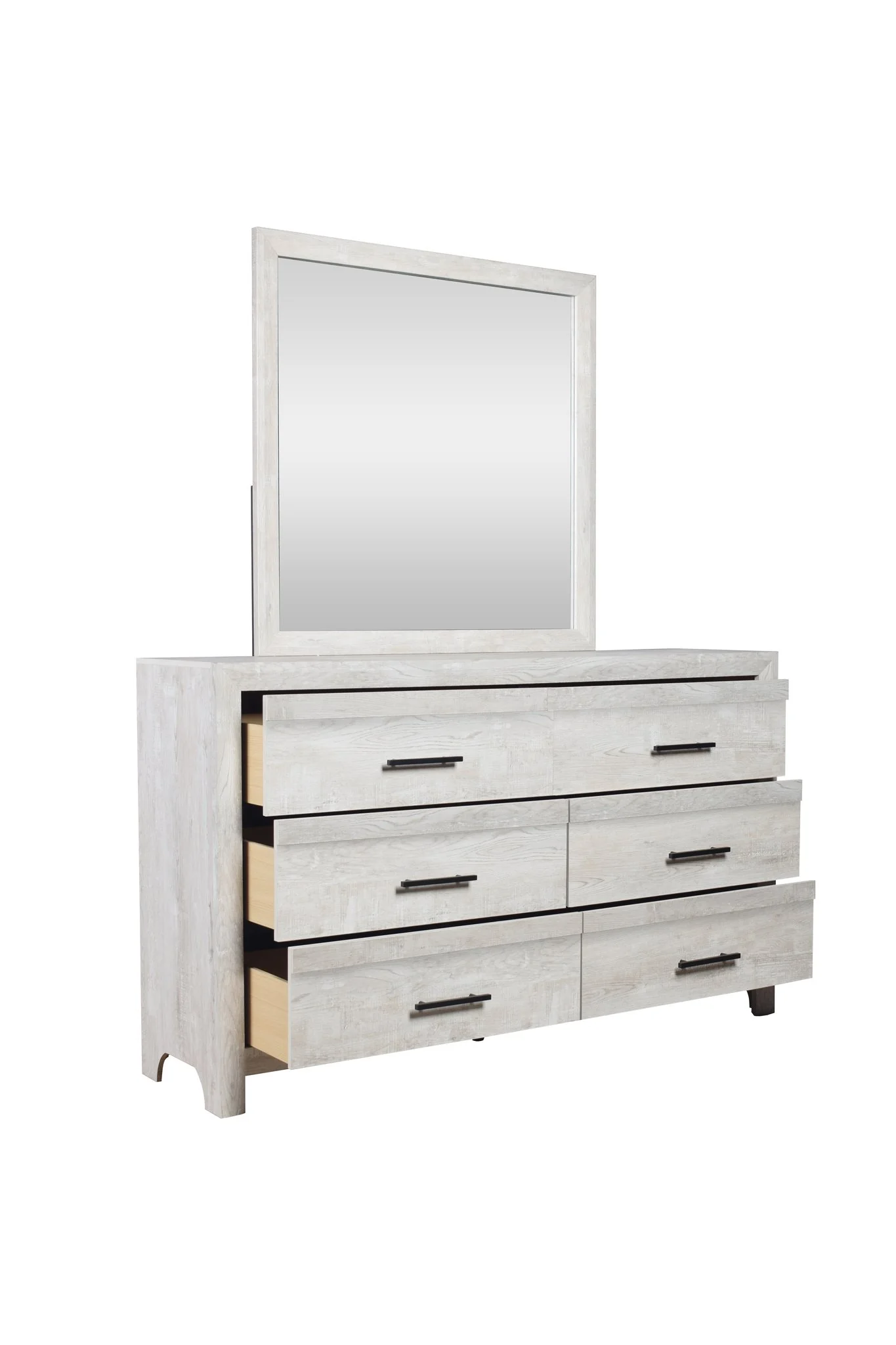 Denver King 5 Pc Bedroom Set Rustic Natural - Image 7