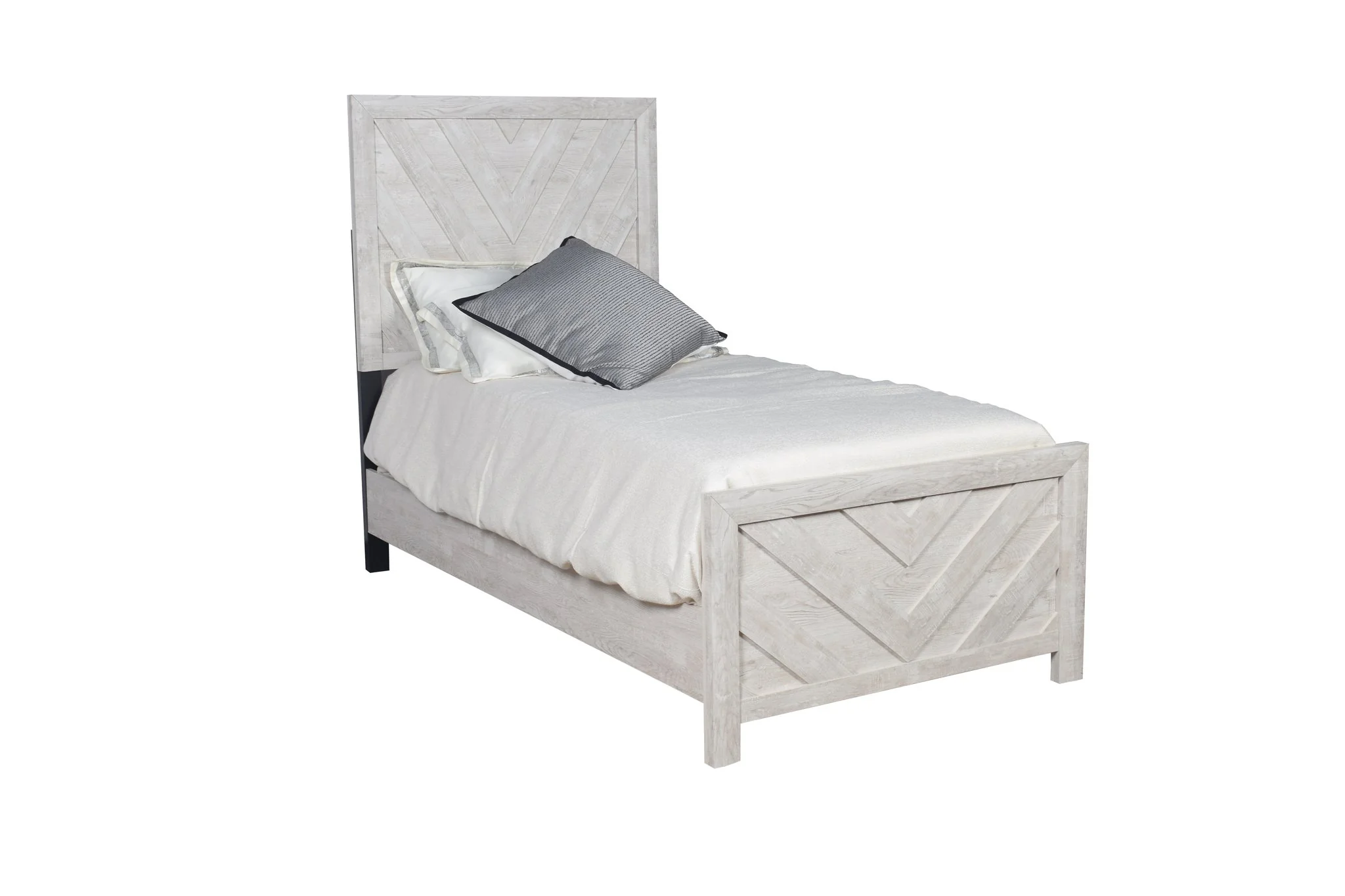 Denver Twin 4 Pc Bedroom Set Rustic Natural - Image 3