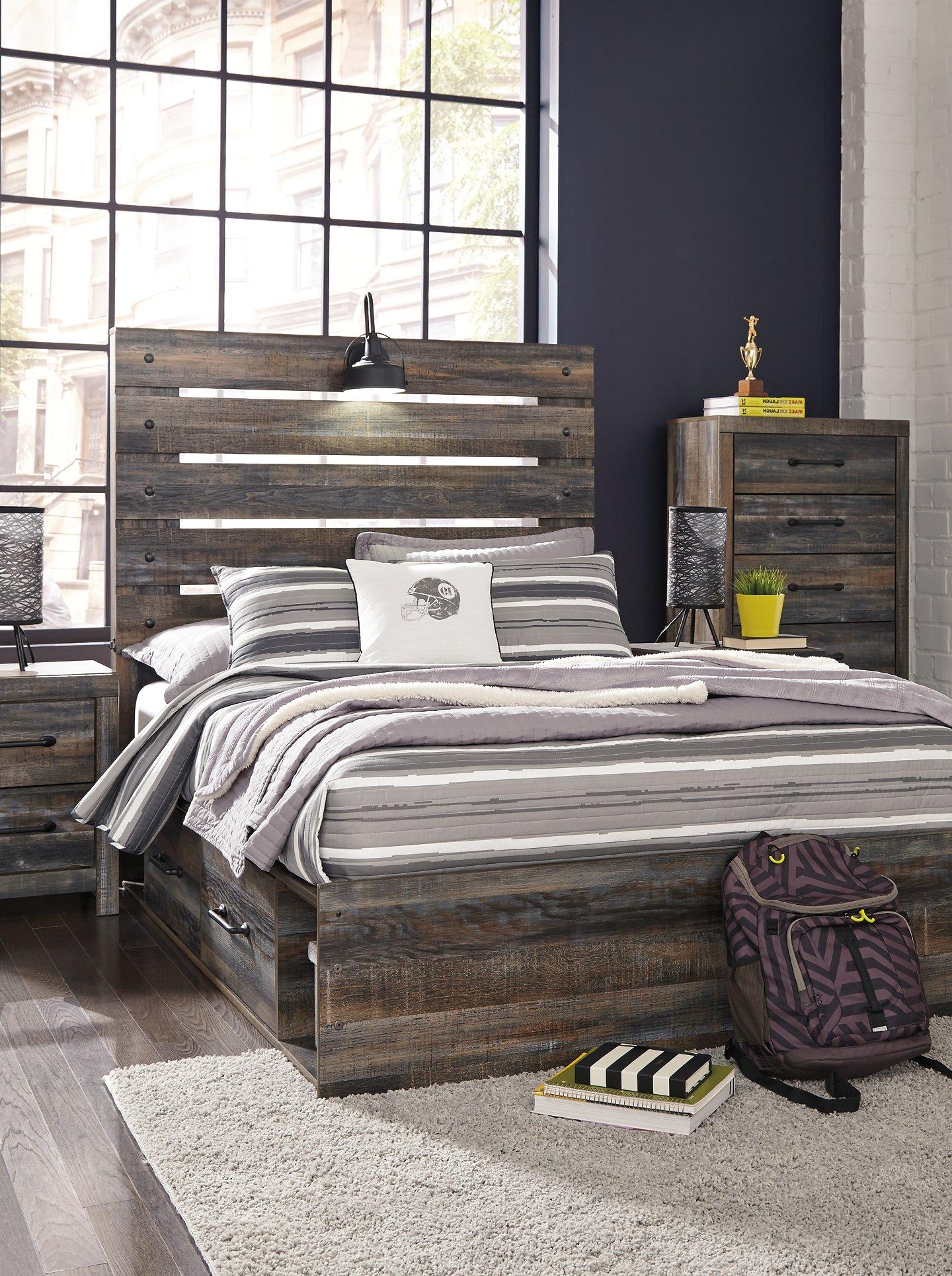 Drystan Bed with 4 Storage Drawers - Image 69
