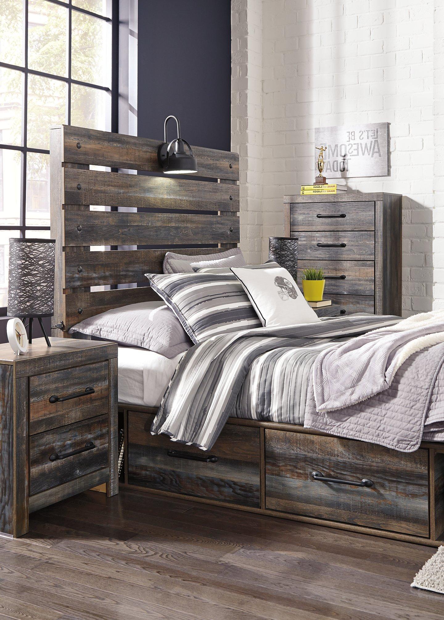 Drystan Bed with 4 Storage Drawers - Image 84