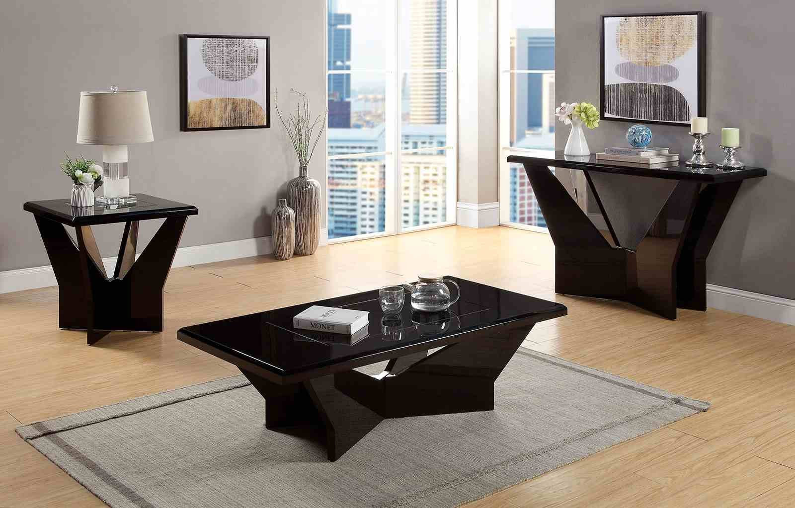 Dubendorf End Table, Black - Image 2