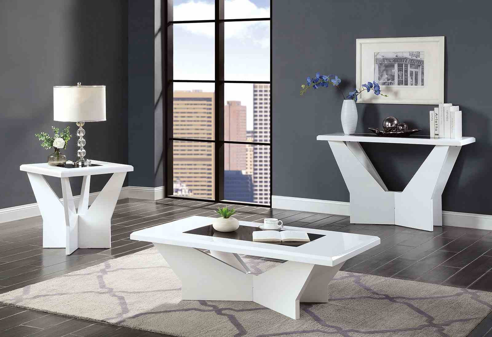 Dubendorf End Table, White - Image 2