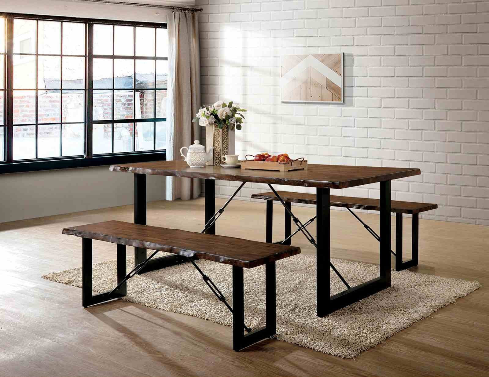 Dulce Bench w/ Metal Legs - Image 6