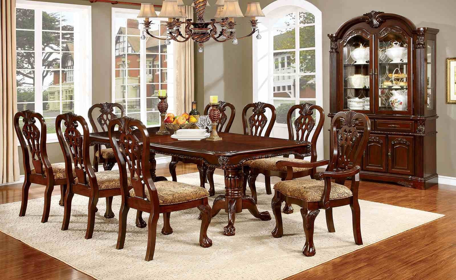 Elana 7 Pc. Dining Table Set (2AC+4SC)