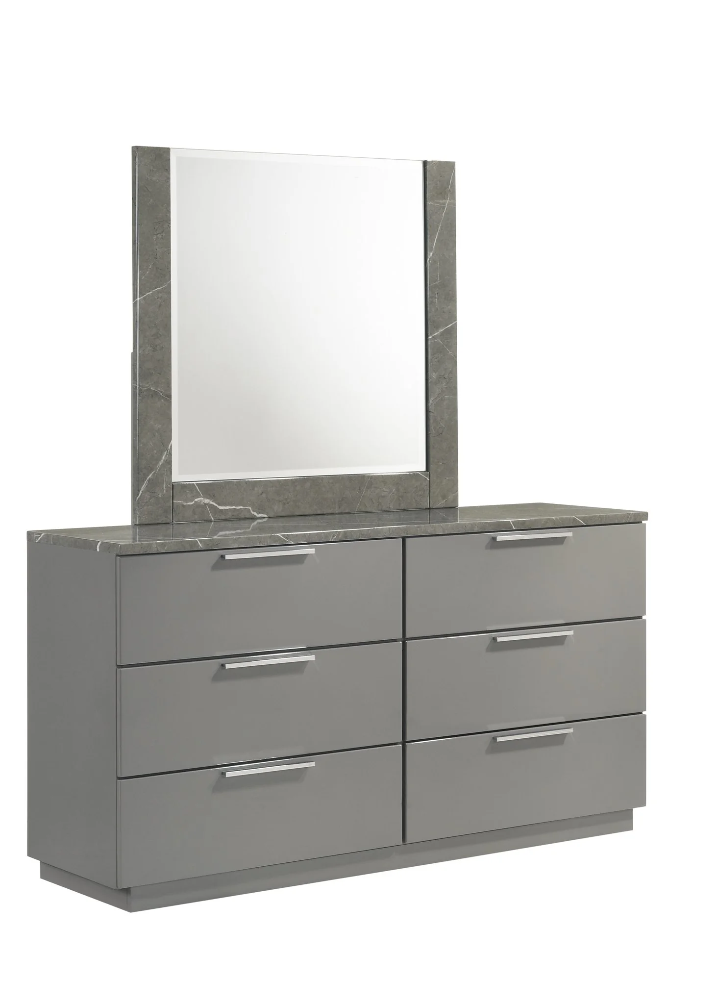 Elara King 4PC Bedroom Set Gray - Image 5
