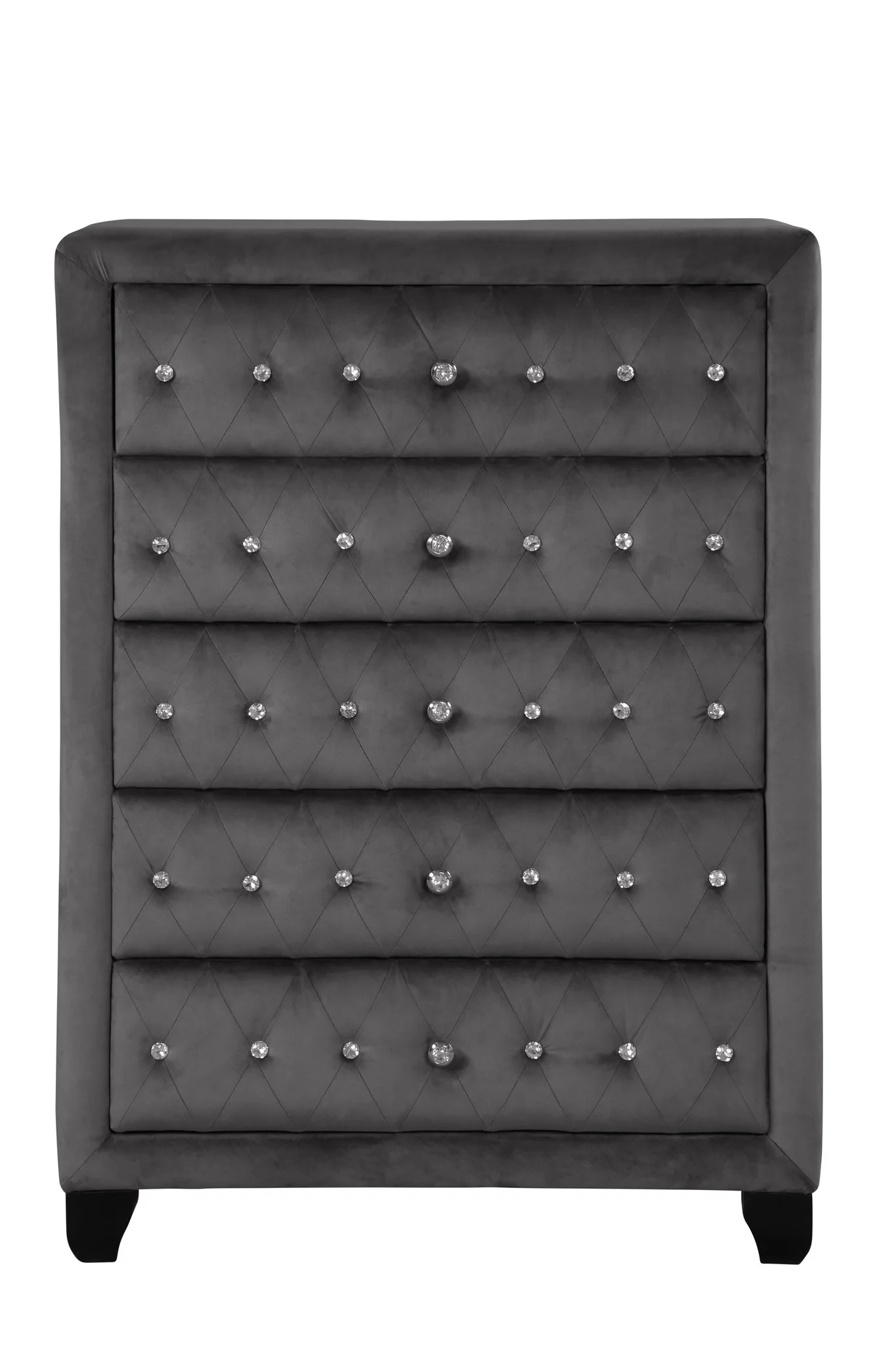Encore King 5PC Bedroom Set Gray - Image 18