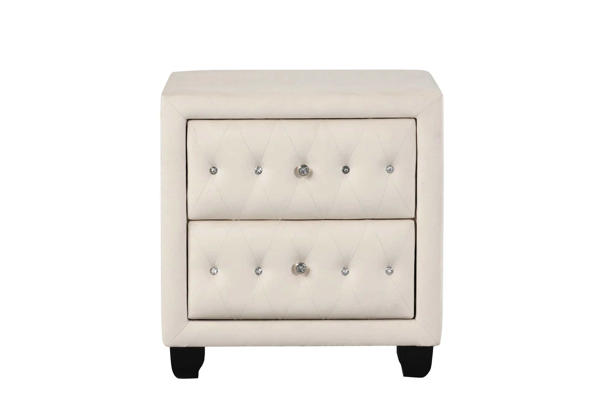 Encore Queen 5PC Vanity Bedroom Set Beige - Image 14