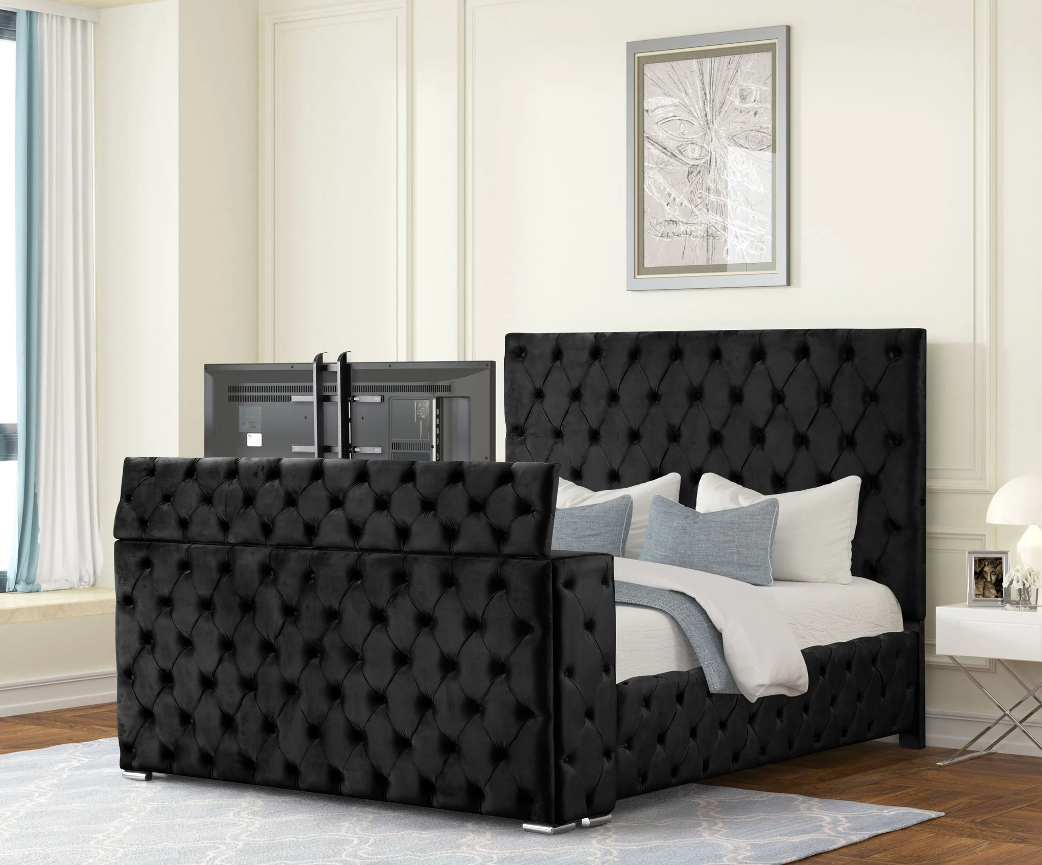 Encore Queen Bed Black - Image 2