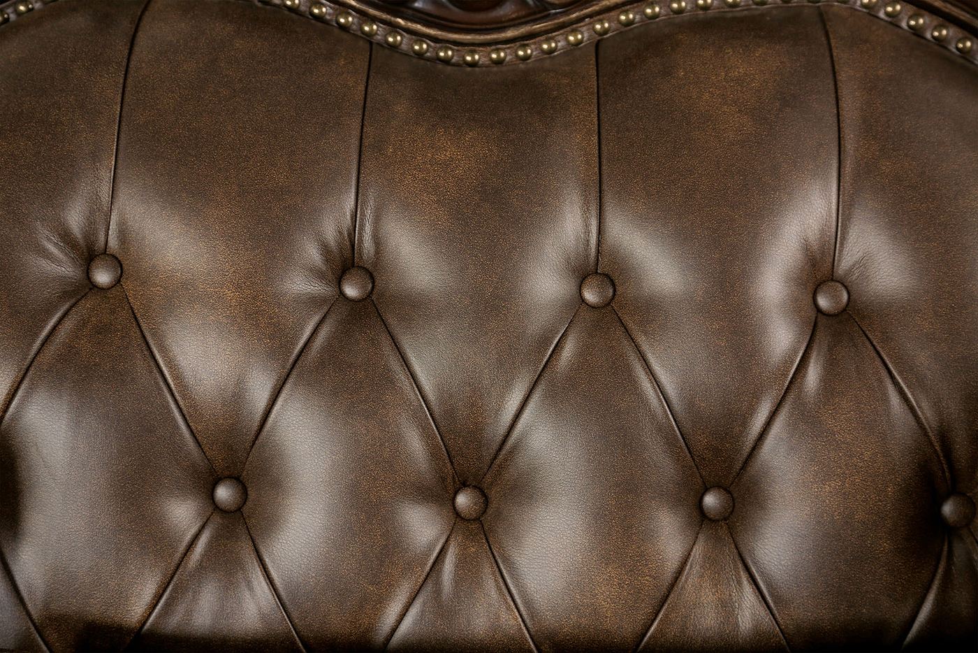 Ensenada Loveseat, Dark Cherry/Brown - Image 4