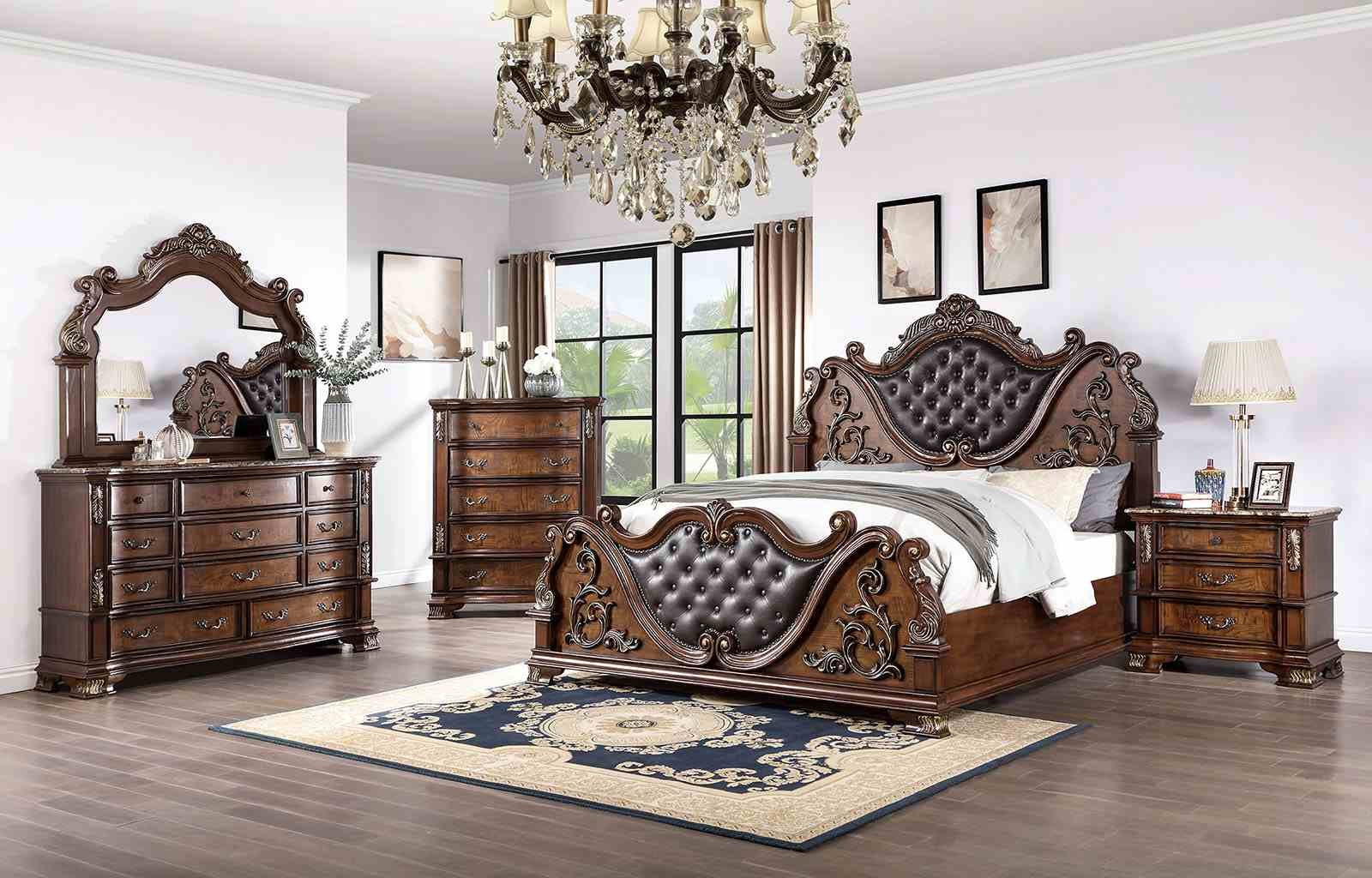 Esparanza 5 Pc. Queen Bedroom Set w/ 2NS