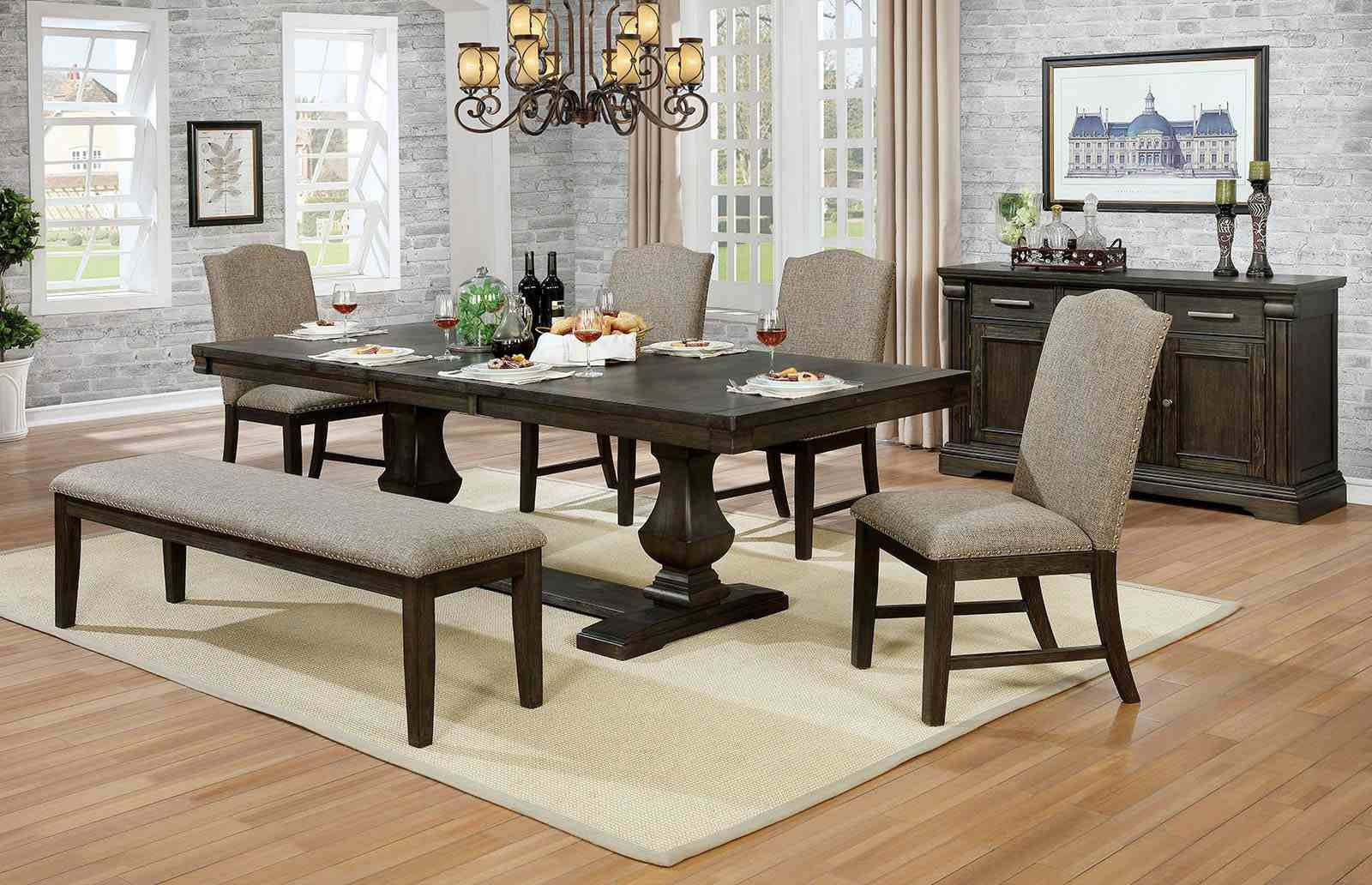 Faulk 7 Pc. Dining Table Set