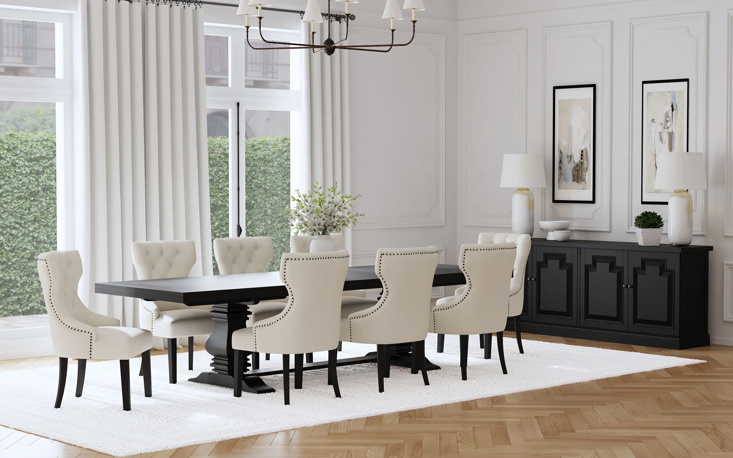 Florence Extension Dining Table - Image 27