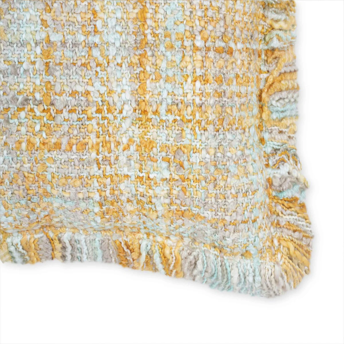 Frazzle Haystack Yellow Cushion - Image 3