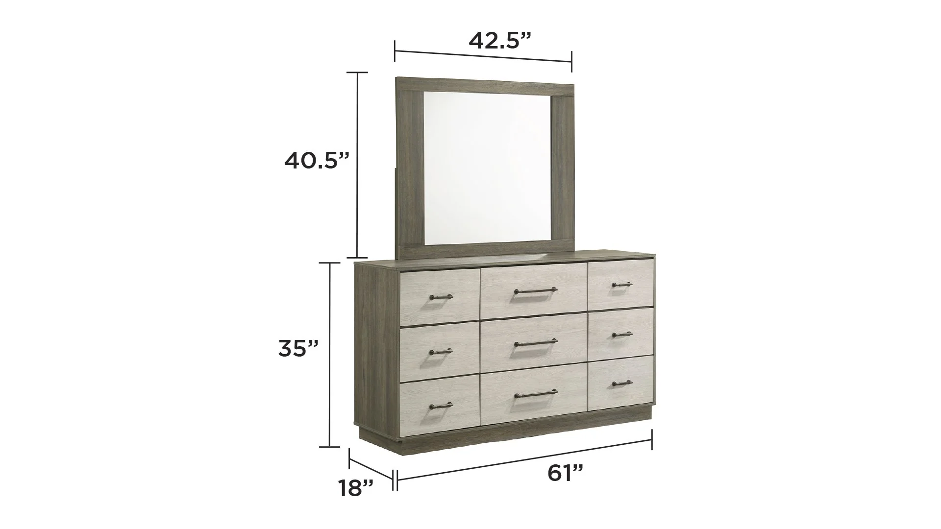 Gem Full 5PC Bedroom Set - Image 7