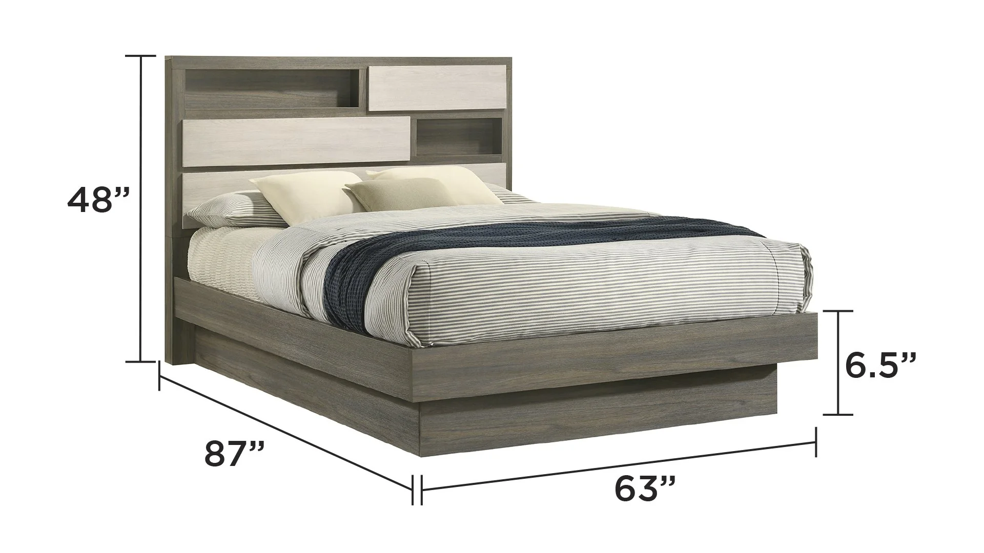Gem Queen Bed - Image 2