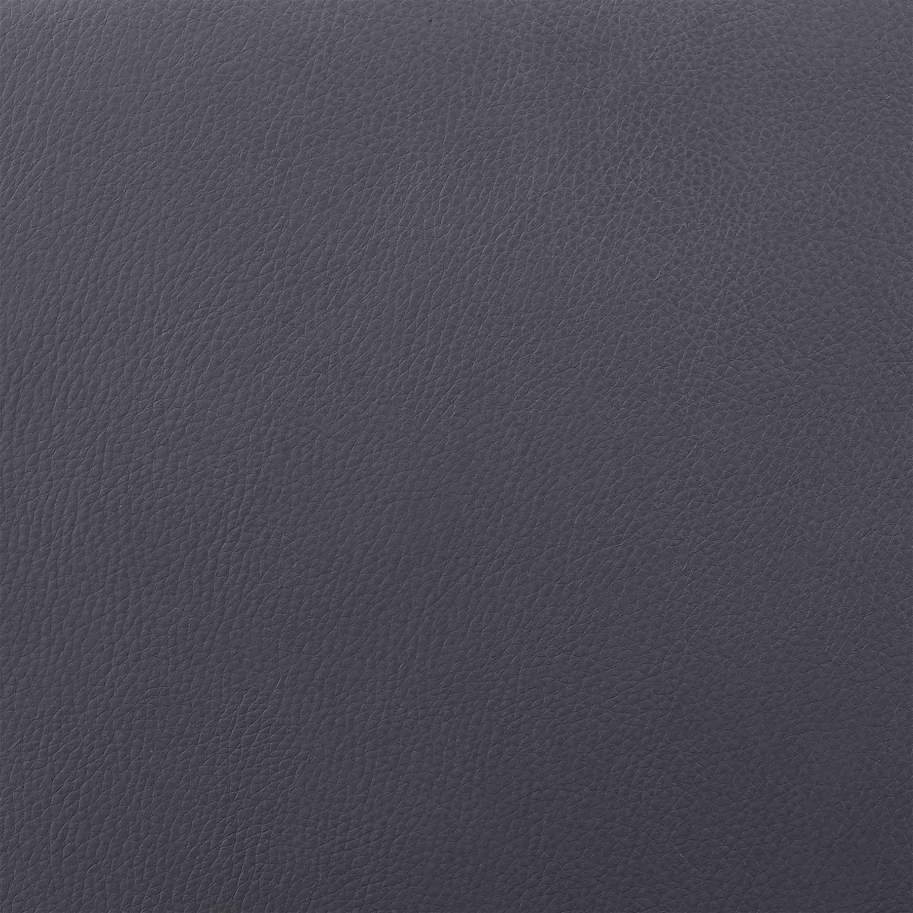 Gionni Adjustable Swivel Gray Faux Leather and Black Wood Bar Stool with Black Base - Image 8