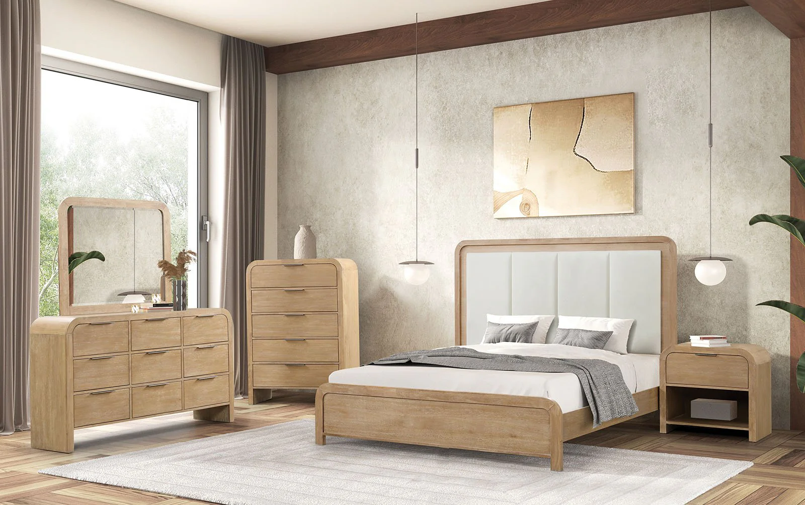 Handforth 4 Pc. Queen Bedroom Set - Image 2